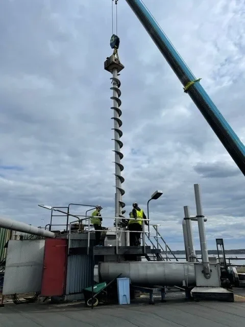 Stort industriprojekt på plats